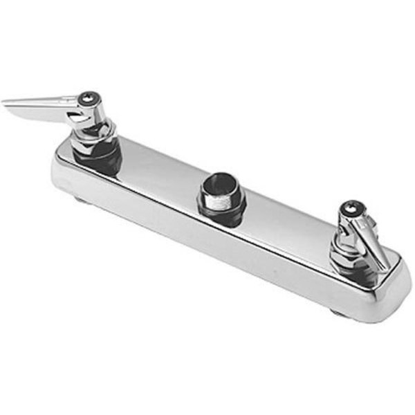 T&S Brass Faucet, Deck Mount - 8" Center -1120-LN